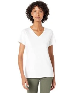 L.L.Bean Shirts & Tops Pima Tops Shaped V-Neck Short Sleeve Tee -L.L.Bean Shop 618bgnf539L. AC SR736920