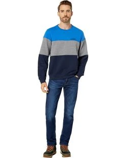 L.L.Bean Hoodies & Sweatshirts 1912 Sweatshirt Crew Neck Color-Block Regular -L.L.Bean Shop 618nNMUbxsL. AC SR736920