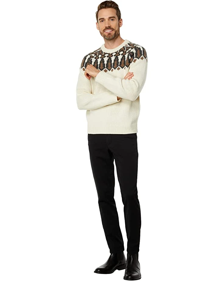 L.L.Bean Sweaters Classic Raggwool Crew Sweater Yoke Fair Isle 4 L.L.Bean Sweaters Classic Raggwool Crew Sweater Yoke Fair Isle - Image 4