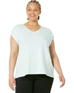 L.L.Bean Shirts & Tops Plus Size Beyond Soft Short Sleeve V-Neck Tee -L.L.Bean Shop 61HlR6EWohL. AC SR736920