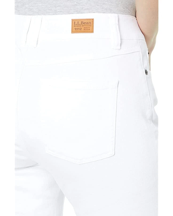 L.L.Bean BeanFlex Skinny Leg Favorite Fit Jeans in White 3 L.L.Bean BeanFlex Skinny Leg Favorite Fit Jeans in White - Image 3