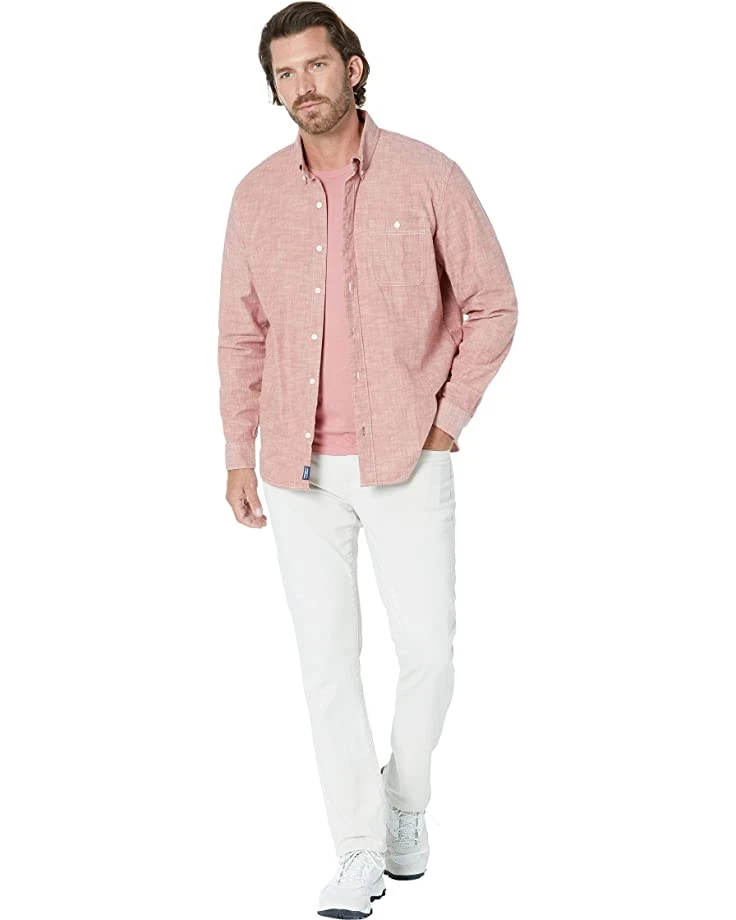 61NH3R6OmcL._AC_SR736920_.jpg L.L.Bean Shirts & Tops Comfort Stretch Chambray Shirt Long Sleeve Traditional Fit -L.L.Bean Shop 61NH3R6OmcL. AC SR736920