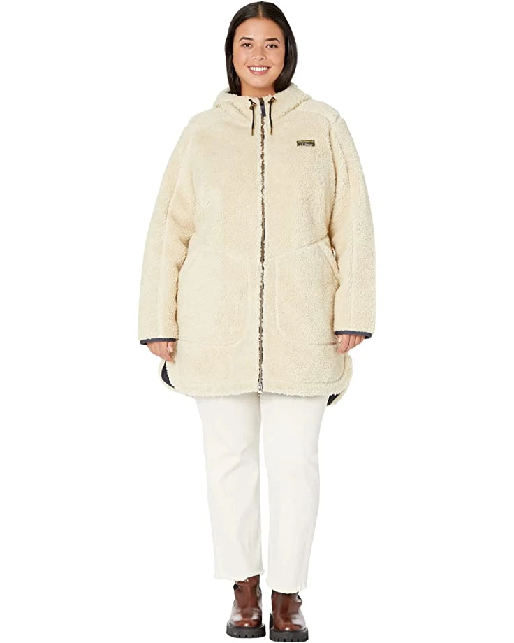 61OoHtmK0xL._AC_SR736920_.jpg L.L.Bean Coats & Outerwear Plus Size Mountain Pile Fleece Coat -L.L.Bean Shop