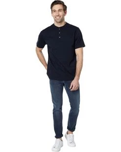 L.L.Bean Shirts & Tops Carefree Unshrinkable Henley T-Shirt Short Sleeve -L.L.Bean Shop 61S5YVpUCoL. AC SR736920