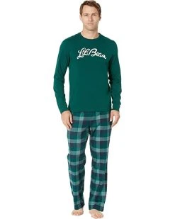 L.L.Bean Sleepwear Camp Pajamas Set Regular