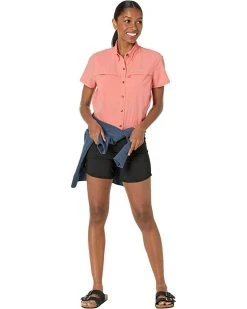 L.L.Bean Shirts & Tops Petite Tropicwear Shirt Short Sleeve -L.L.Bean Shop 61XuOQglpVL. AC SR736920