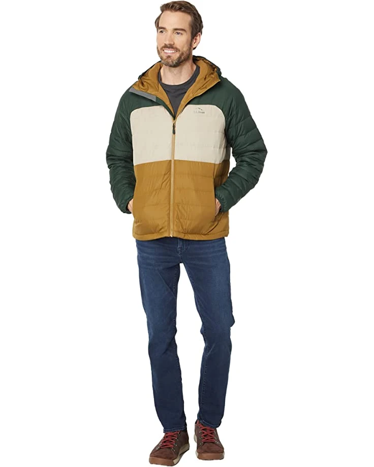 L.L.Bean Coats & Outerwear Bean's Down Hooded Jacket Color-Block 4 L.L.Bean Coats & Outerwear Bean's Down Hooded Jacket Color-Block - Image 4