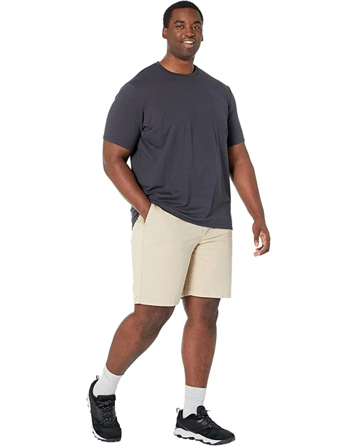 L.L.Bean Lakewashed Stretch Khaki Standard Fit Shorts 4 L.L.Bean Lakewashed Stretch Khaki Standard Fit Shorts - Image 4