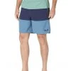 L.L.Bean Swimwear 8" Classic Supplex Sport Color-Block Shorts