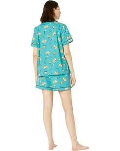 L.L.Bean Sleepwear Springtime Sleep Pajama Shorts Set -L.L.Bean Shop 711ZJclJefL. AC SR736920