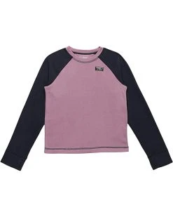 L.L.Bean Shirts & Tops Fitness Fleece Long Sleeve Tee Color-Block (Big Kids) -L.L.Bean Shop 713T7vldpFL. AC SR736920
