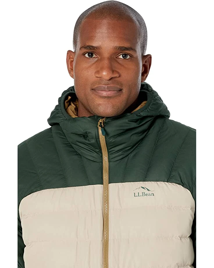 L.L.Bean Coats & Outerwear Down Hooded Jacket Color-Block - Tall 3 L.L.Bean Coats & Outerwear Down Hooded Jacket Color-Block - Tall - Image 3