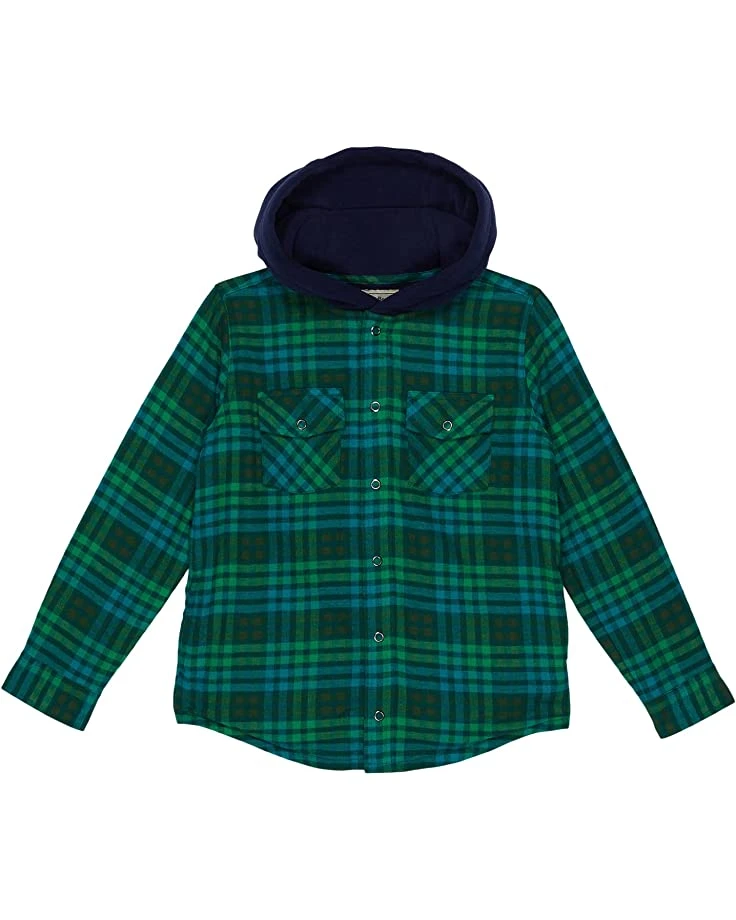717lfqEisJL._AC_SR736920_.jpg L.L.Bean Shirts & Tops Fleece Lined Flannel Shirt Hooded Plaid (Little Kids) -L.L.Bean Shop 717lfqEisJL. AC SR736920