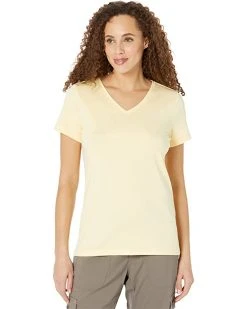 L.L.Bean Shirts & Tops Pima Tops Shaped V-Neck Short Sleeve Tee -L.L.Bean Shop 7182qkWYpZL. AC SR736920