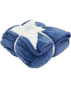 L.L.Bean Bedding Wicked Plush Sherpa Throw Large