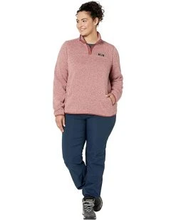 L.L.Bean Coats & Outerwear Plus Size Sweater Fleece Pullover -L.L.Bean Shop 71B7UaMFsNL. AC SR736920
