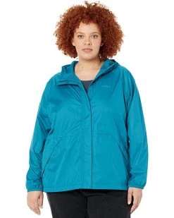L.L.Bean Coats & Outerwear Plus Size Waterproof Windbreaker Jacket