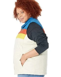 L.L.Bean Coats & Outerwear Plus Size Mountain Classic Puffer Vest Color-Block -L.L.Bean Shop 71CsJF08N3L. AC SR736920