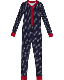 L.L.Bean Sleepwear Organic Cotton Fitted One-Piece (Big Kids)