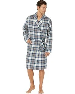 L.L.Bean Sleepwear Scotch Plaid Flannel Robe Regular -L.L.Bean Shop 71D QHYLNL. AC SR736920
