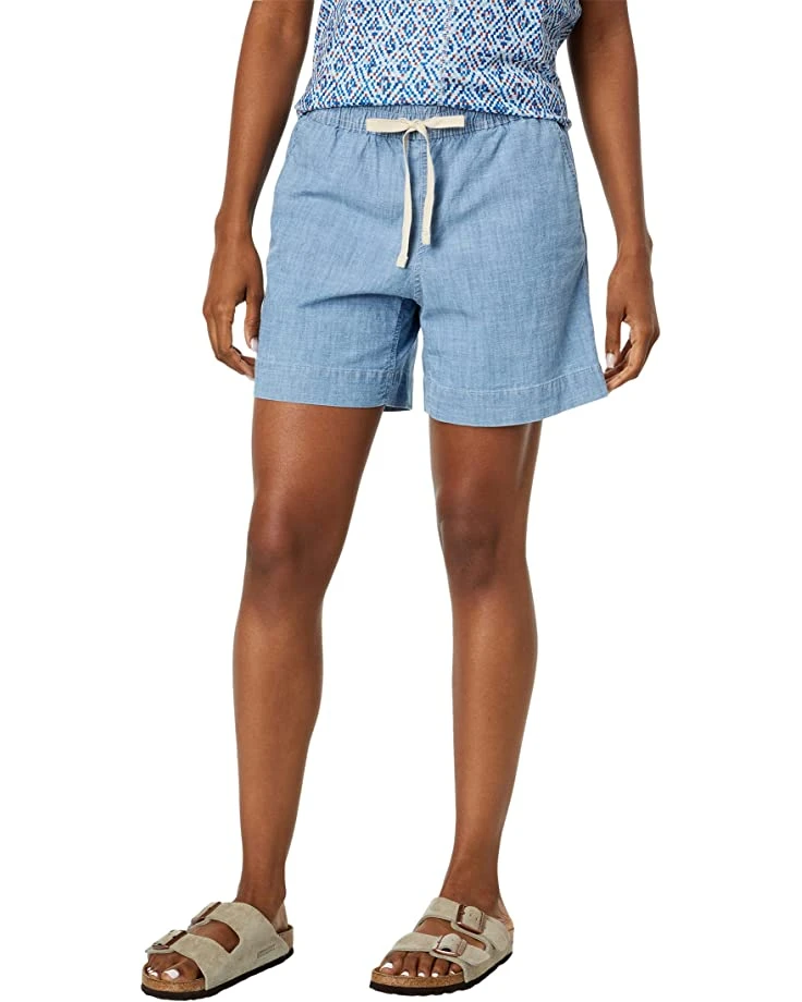 L.L.Bean Lakewashed Chambray Dock Shorts 1 L.L.Bean Lakewashed Chambray Dock Shorts