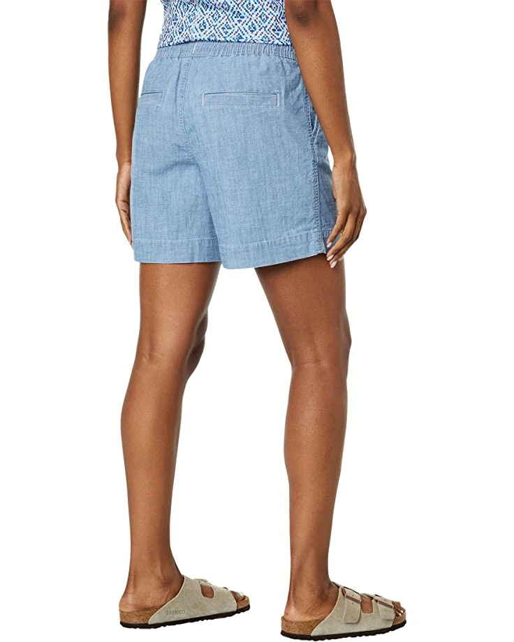 L.L.Bean Lakewashed Chambray Dock Shorts 2 L.L.Bean Lakewashed Chambray Dock Shorts - Image 2