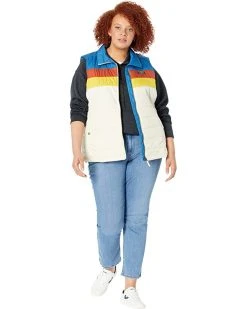 L.L.Bean Coats & Outerwear Plus Size Mountain Classic Puffer Vest Color-Block -L.L.Bean Shop 71FzW5o0alL. AC SR736920