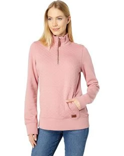 L.L.Bean Hoodies & Sweatshirts Quilted Sweatshirt 1/4 Zip Pullover Long Sleeve -L.L.Bean Shop 71H43pyUWaL. AC SR736920