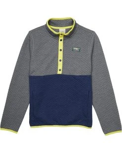 L.L.Bean Hoodies & Sweatshirts Quilted Snap 1/4 Pullover (Big Kids)