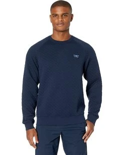 L.L.Bean Hoodies & Sweatshirts Quilted Crew Neck Regular