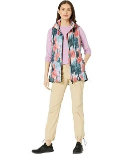 L.L.Bean Coats & Outerwear Primaloft Packaway Long Vest Print -L.L.Bean Shop 71L1fAWAqjL. AC SR736920