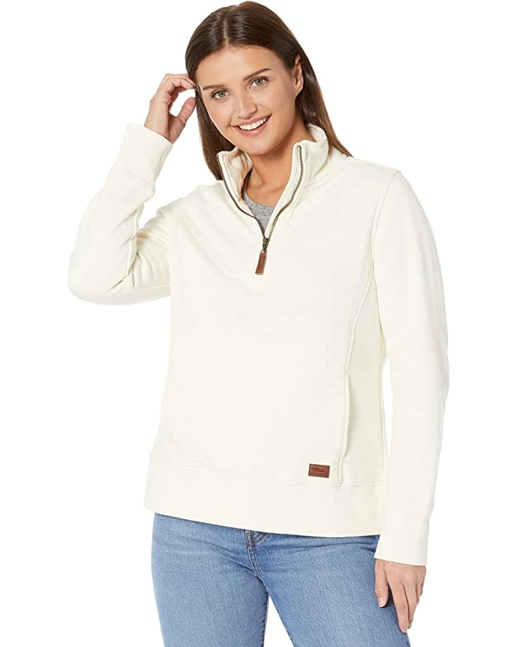 71M2SVdR-L._AC_SR736920_.jpg L.L.Bean Hoodies & Sweatshirts Petite Quilted Sweatshirt 1/4 Zip Pullover Long Sleeve -L.L.Bean Shop 71M2SVdR L. AC SR736920
