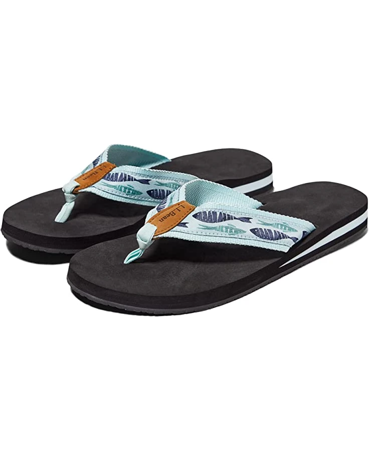 L.L.Bean Sandals Classic Maine Isle Flip Flop 3 Motif 1 L.L.Bean Sandals Classic Maine Isle Flip Flop 3 Motif