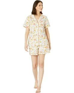 L.L.Bean Sleepwear Springtime Sleep Pajama Shorts Set -L.L.Bean Shop 71MQ3Zi9VL. AC SR736920