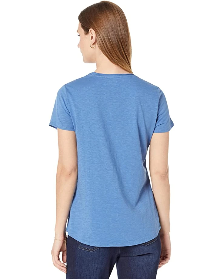 71Mi0QVdCwL._AC_SR736920_.jpg L.L.Bean Shirts & Tops Organic Cotton V-Neck Short Sleeve Tee -L.L.Bean Shop 71Mi0QVdCwL. AC SR736920