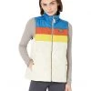 L.L.Bean Coats & Outerwear Petite Mountain Classic Puffer Vest Color-Block