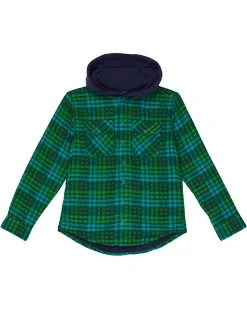L.L.Bean Shirts & Tops Fleece Lined Flannel Shirt Hooded Plaid (Big Kids) -L.L.Bean Shop 71OG0tV0AL. AC SR736920