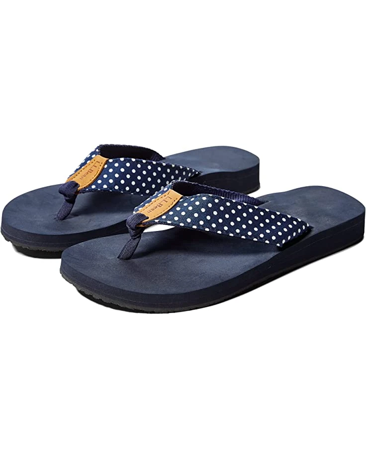 L.L.Bean Sandals Classic Maine Isle Flip-Flop 3 Woven Print 1 L.L.Bean Sandals Classic Maine Isle Flip-Flop 3 Woven Print