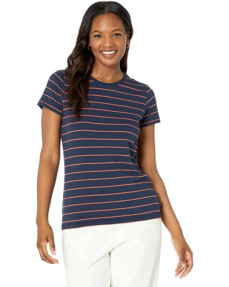 71QIKT0eFfL._AC_SR736920_.jpg L.L.Bean Shirts & Tops Soft Stretch Supima Tee Crew Neck Striped Short Sleeve -L.L.Bean Shop 71QIKT0eFfL. AC SR736920