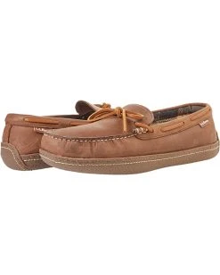 L.L.Bean Hand Sewn Slippers Flannel-Lined