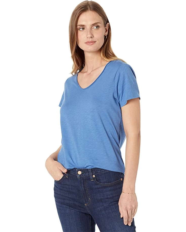 71TarVcL3tL._AC_SR736920_.jpg L.L.Bean Shirts & Tops Organic Cotton V-Neck Short Sleeve Tee -L.L.Bean Shop 71TarVcL3tL. AC SR736920
