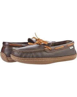 L.L.Bean Hand Sewn Slippers Flannel-Lined -L.L.Bean Shop 71U0xkfWwyL. AC SR736920
