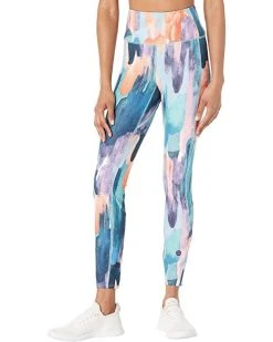 L.L.Bean Pants Everyday Performance High-Rise 7/8 Leggings Prepare For Print