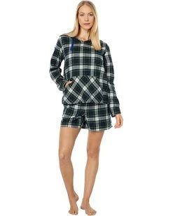 L.L.Bean Sleepwear Scotch Plaid Flannel Sleep Top -L.L.Bean Shop 71WP17iwTwL. AC SR736920