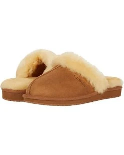 L.L.Bean Slippers Wicked Good Shearling-Lined Slides