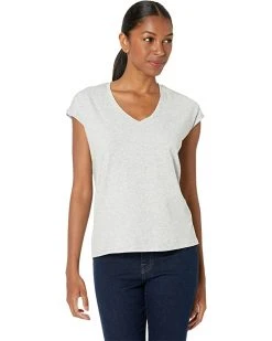 L.L.Bean Shirts & Tops Petite Beyond Soft Short Sleeve V-Neck Tee