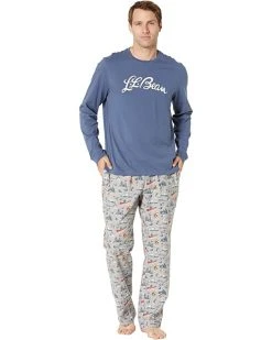 L.L.Bean Sleepwear Camp Pajamas Set Regular -L.L.Bean Shop 71cBmj64 lL. AC SR736920
