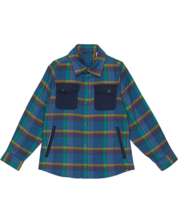 71cFZSF8YPL._AC_SR736920_.jpg L.L.Bean Shirts & Tops Beanflex All-Season Flannel Shirt (Little Kids) -L.L.Bean Shop 71cFZSF8YPL. AC SR736920