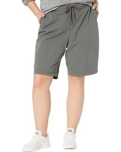 L.L.Bean Plus Size Ripstop Pull-On Shorts