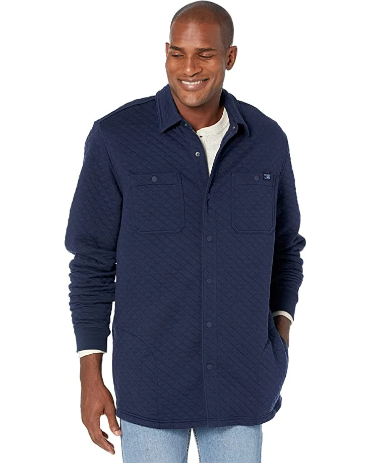 L.L.Bean Coats & Outerwear Quilted Snap Overshirt - Tall 1 L.L.Bean Coats & Outerwear Quilted Snap Overshirt - Tall